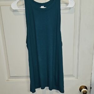 Teal Sleeveless Women's Top